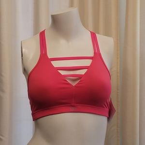 VSX Strappy Lightweight Sports Bra - Hot Pink